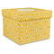Trellis Gift Boxes with Lid - Canvas Wrapped - XX-Large - Front/Main