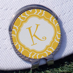 Trellis Golf Ball Marker - Hat Clip