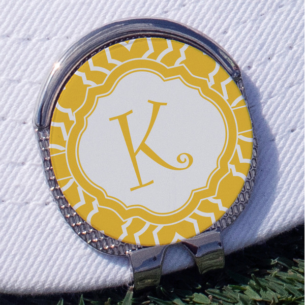 Custom Trellis Golf Ball Marker - Hat Clip