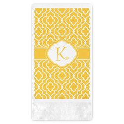 Trellis Guest Napkins - Full Color - Embossed Edge (Personalized)