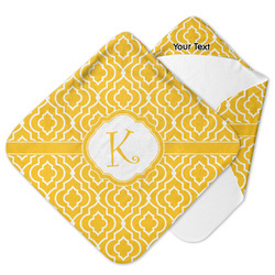 Trellis Hooded Baby Towel (Personalized)