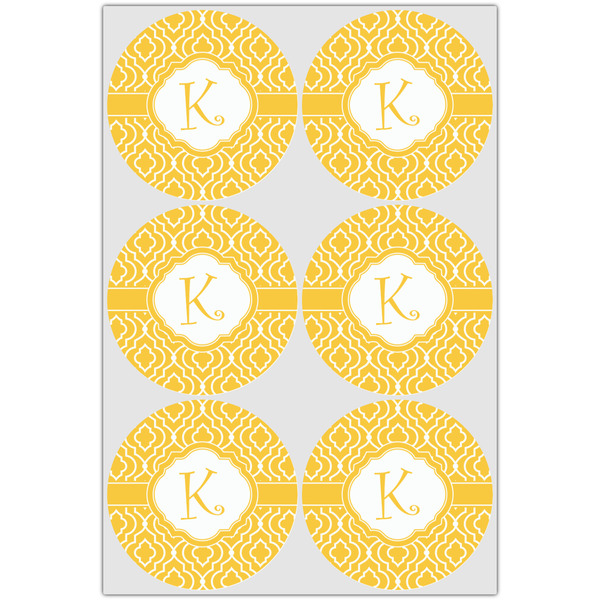 Trellis Icing Circle - Large - Set of 6