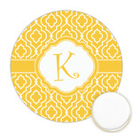 Trellis Printed Cookie Topper - Round (Personalized)