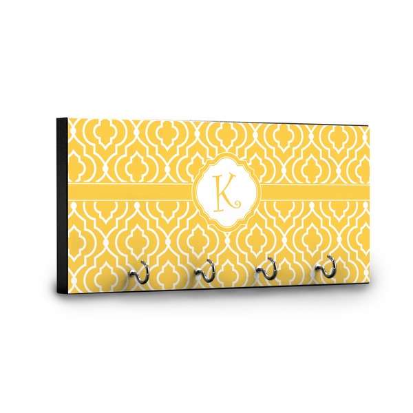 Trellis Key Hanger - Front View with Hooks