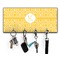 Trellis Key Hanger w/ 4 Hooks & Keys