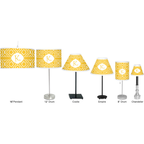 Trellis Lamp Full View Size Comparison