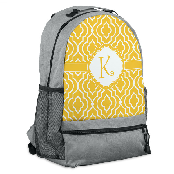 Custom Trellis Backpack - Grey (Personalized)