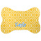 Trellis Bone Shaped Dog Food Mat (Personalized)