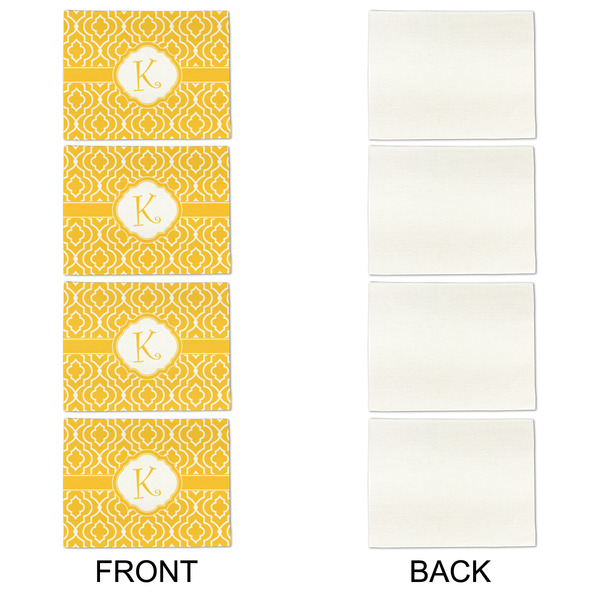 Trellis Linen Placemat - APPROVAL Set of 4 (single sided)
