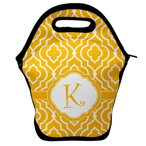 Custom Trellis Lunch Bag w/ Initial