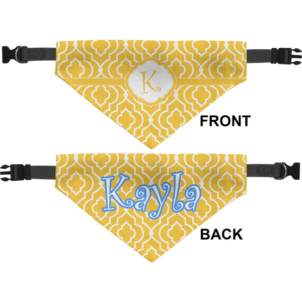 Trellis Medium Dog Bandana Approval