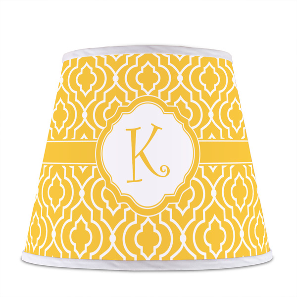 Trellis Poly Film Empire Lampshade - Front View