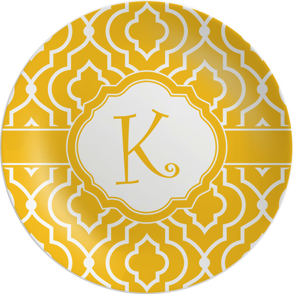 Custom Trellis Melamine Salad Plate - 8" (Personalized)