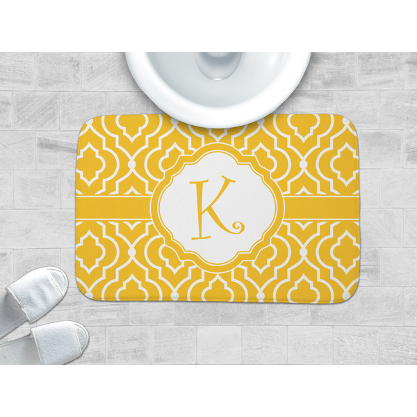 Trellis Memory Foam Bath Mat - LIFESTYLE 34x21