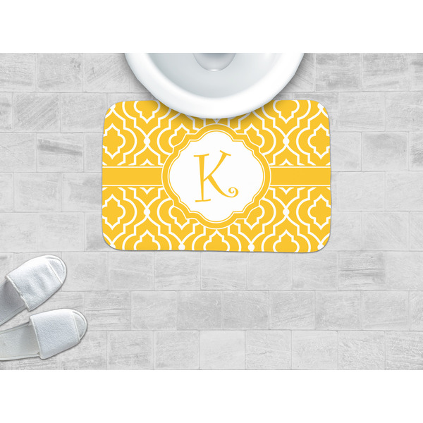 Trellis Memory Foam Bath Mat - LIFESTYLE