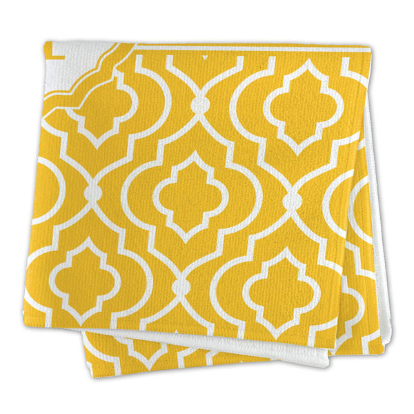 Trellis Microfiber Dish Rag - FOLDED (square)