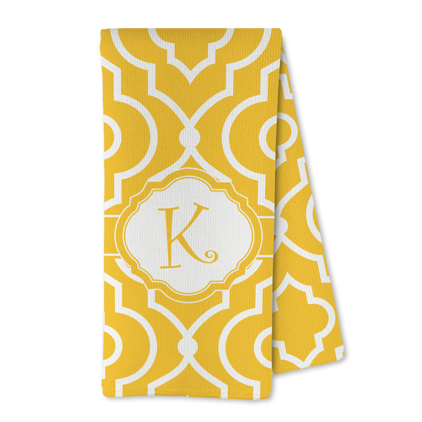 Custom Trellis Kitchen Towel - Microfiber (Personalized)