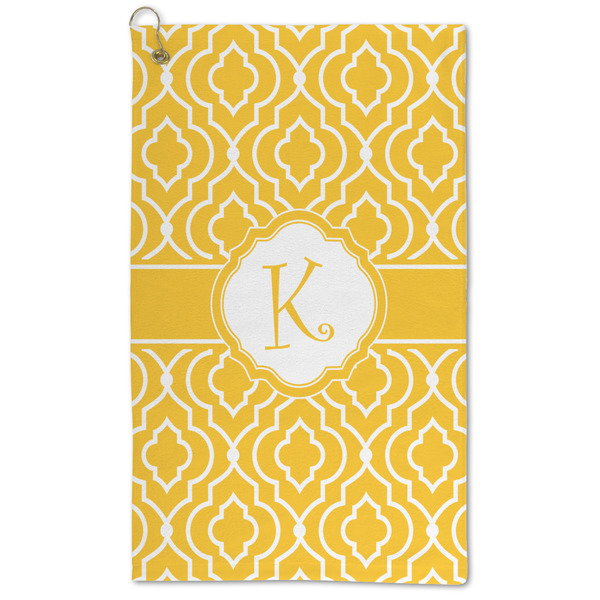Custom Trellis Microfiber Golf Towel (Personalized)