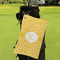 Trellis Microfiber Golf Towels - Small - LIFESTYLE