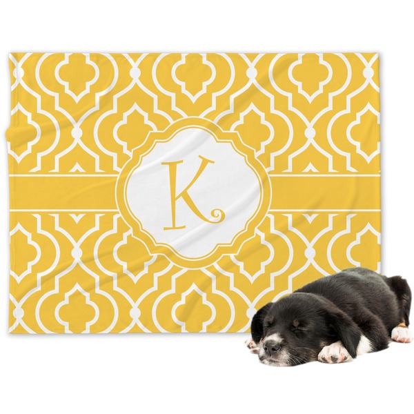Custom Trellis Dog Blanket - Regular (Personalized)