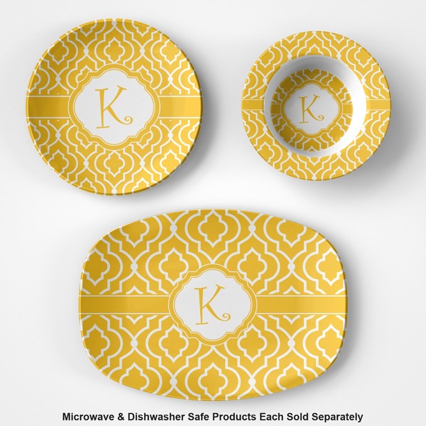 Trellis Microwave & Dishwasher Safe CP Plastic Dishware - Group