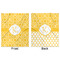Trellis Minky Blanket - 50"x60" - Double Sided - Front & Back
