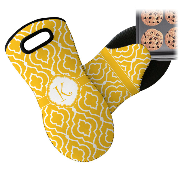 Trellis Neoprene Oven Mitt