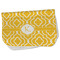 Trellis Burp Cloth - Fleece w/ Initial