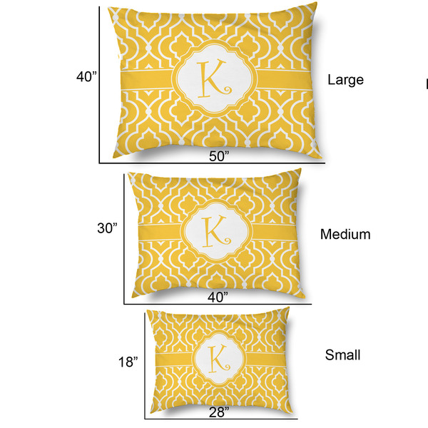 Trellis Outdoor Dog Beds - SIZE CHART