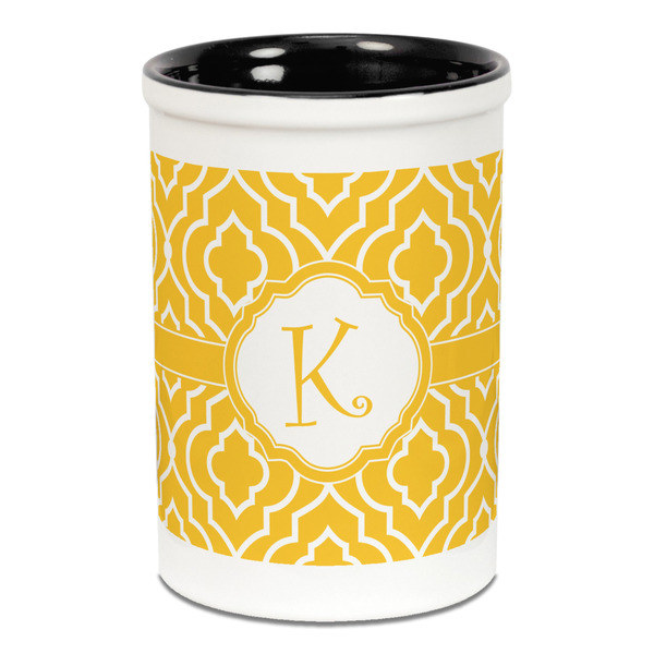 Trellis Pencil Holder - Black