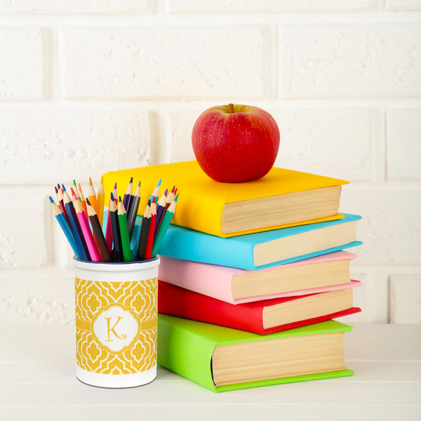 Trellis Pencil Holder - LIFESTYLE pencil