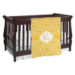 Trellis Baby Blanket (Double Sided) (Personalized)
