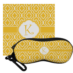 Trellis Eyeglass Case & Cloth (Personalized)