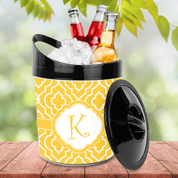 Trellis Plastic Ice Bucket - LIFESTYLE