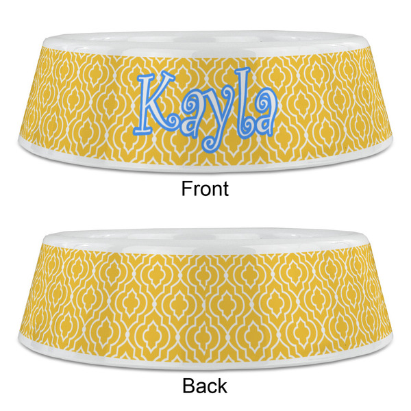 Trellis Plastic Pet Bowls - Large - APPROVAL