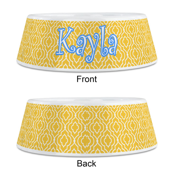 Trellis Plastic Pet Bowls - Medium - APPROVAL