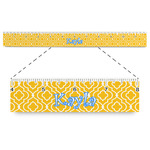 Trellis Plastic Ruler - 12" (Personalized)