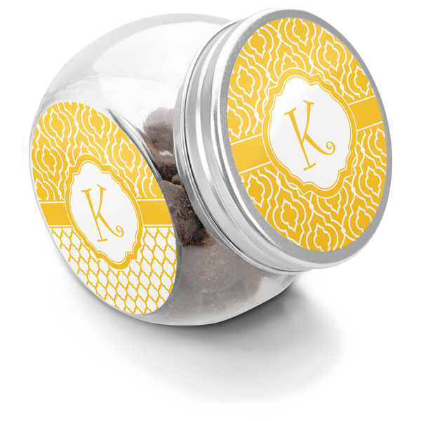 Custom Trellis Puppy Treat Jar (Personalized)