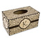 Trellis Rectangle Tissue Box Covers - Wood - Front