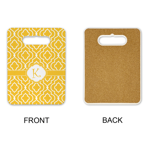 Trellis Rectangle Trivet with Handle - APPROVAL