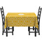 Trellis Rectangular Tablecloths - Side View