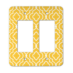 Trellis Rocker Style Light Switch Cover - Two Switch