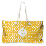 Trellis Large Tote Bag with Rope Handles (Personalized)