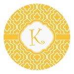 Trellis Round Decal - XLarge (Personalized)