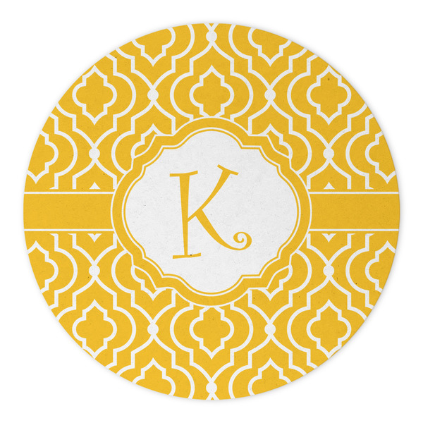 Trellis Round Paper Coaster - Approval