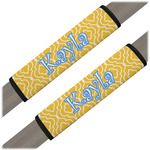 Trellis Seat Belt Covers (Set of 2) (Personalized)