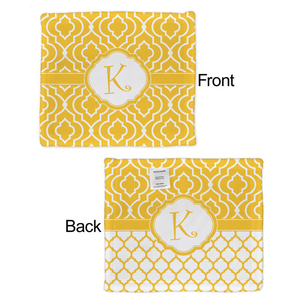 Trellis Security Blanket - Front & Back View