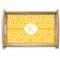 Trellis Natural Wooden Tray - Small (Personalized)
