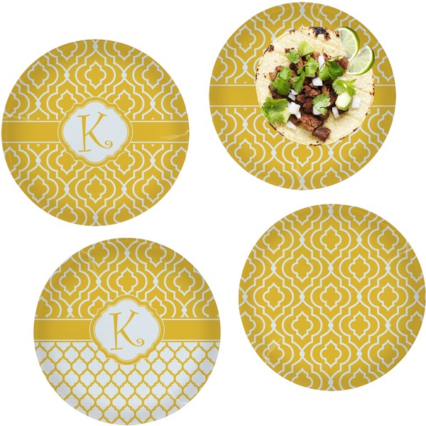 Trellis Set of Lunch / Dinner Plates