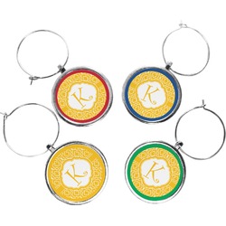 Trellis Wine Charms (Set of 4) (Personalized)